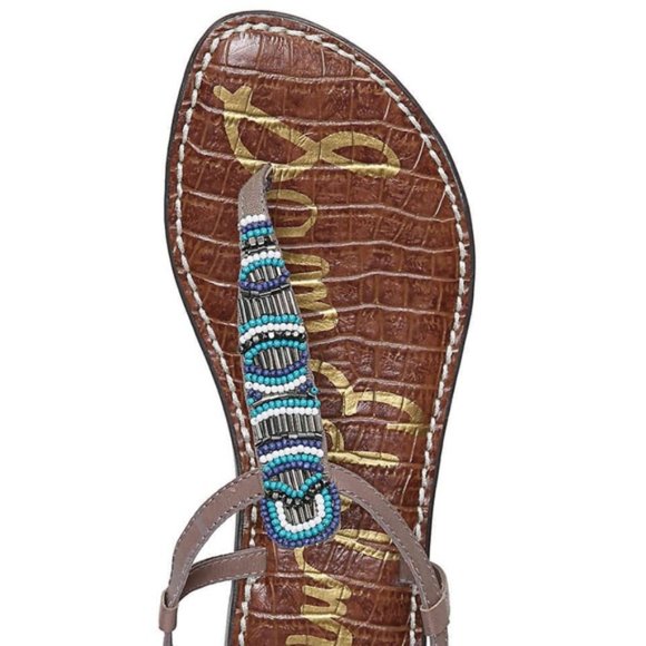 Sam Edelman Shoes - -EUC- SAM EDELMAN Gigi Beaded Sandals